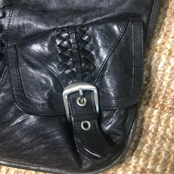 Junior Drake Leather Hobo Bag Purse - Picture 2 of 10